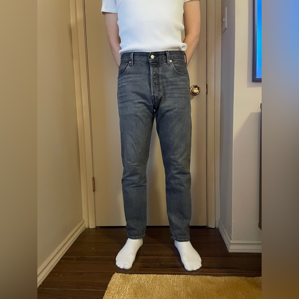 Levi’s Men’s 501 ‘93 Grey Slim Fit Jeans